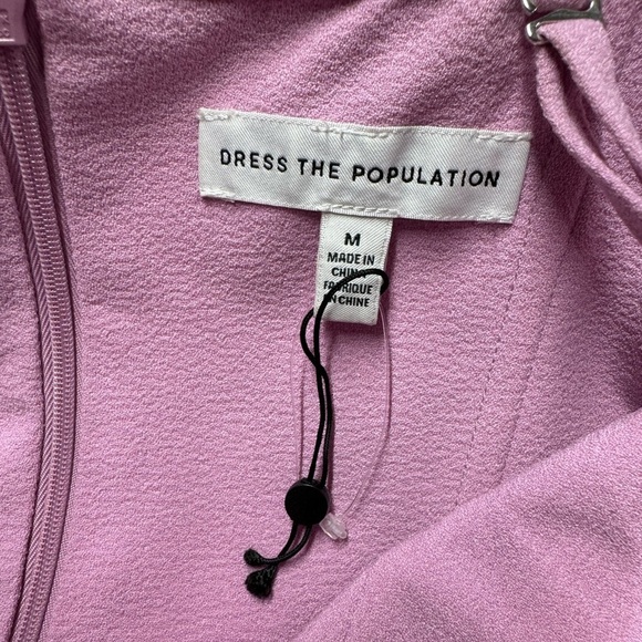 DRESS THE POPULATION Kai Bodycon Maxi Dress Lavender M - Picture 9 of 11